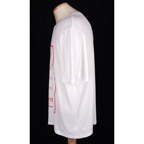 Chin Menswear Love Intl. T-Shirt Size M Mens White Nwt $105 - Picture 6 of 14